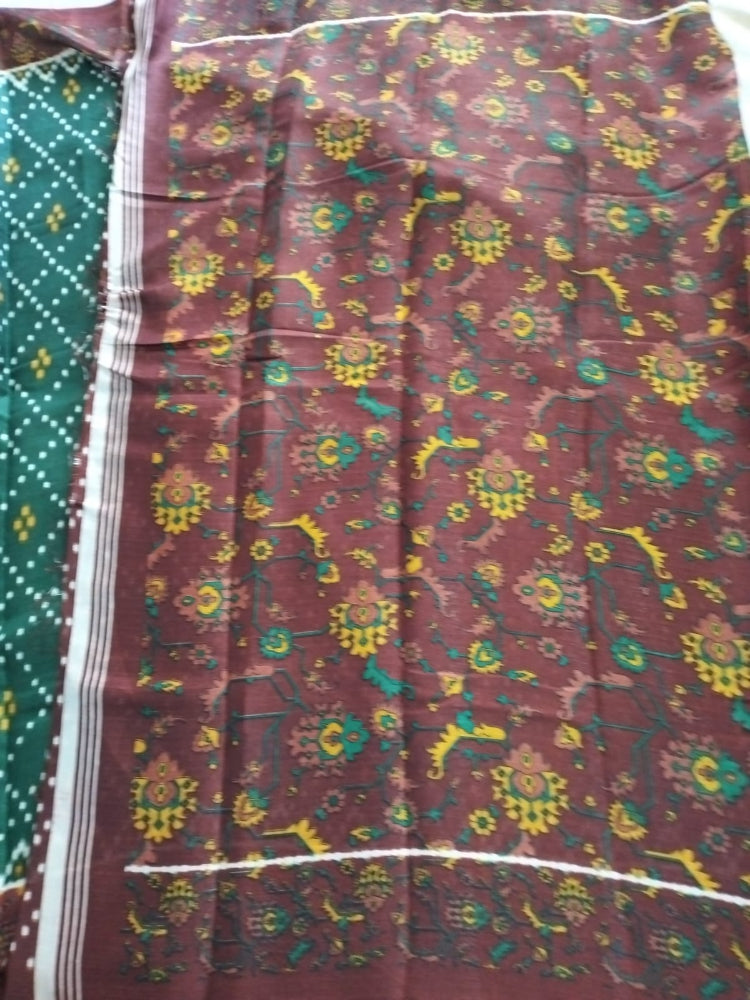 Green Matka Silk Saree